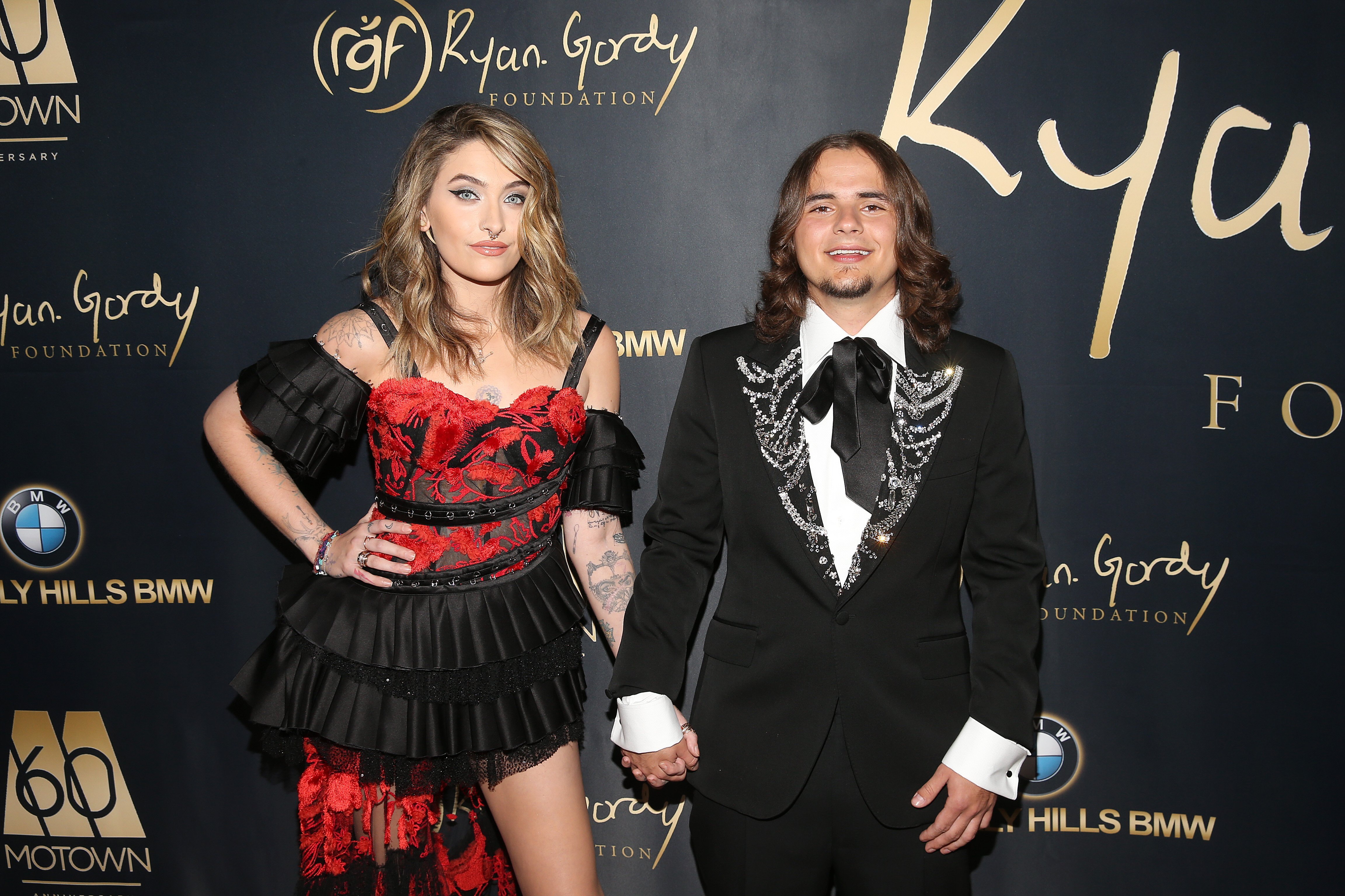 Paris Jackson and Prince Jackson at the Ryan Gordy Foundation's sixty years anniversary Gala | Photo: Getty Images