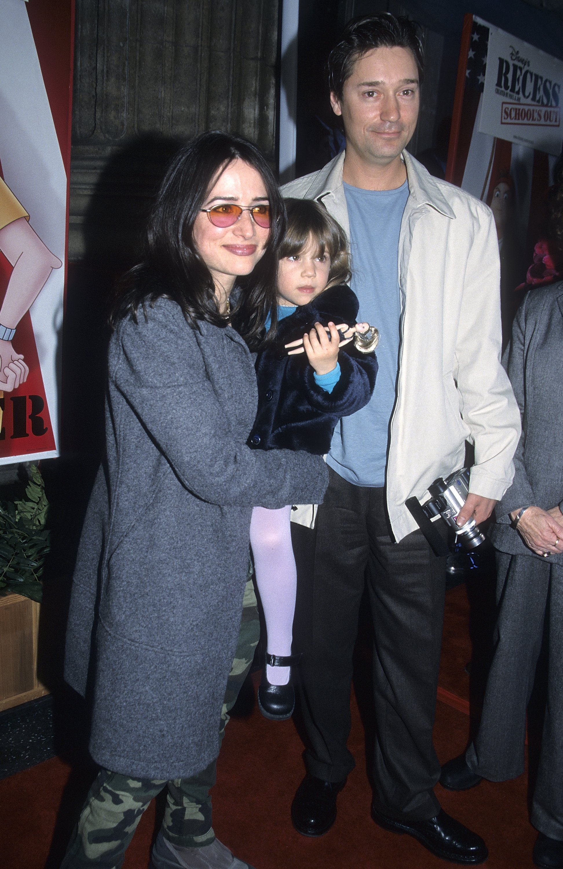  Actress Pamela Adlon (nee Segall), husband Felix O. Adlon and daughter attend the "Recess: School's Out" Hollywood Premiere on February 10, 2001, at the El Capitan Theatre in Hollywood, California. | Source: Getty Images