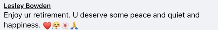Ein Kommentar, der unter einem Beitrag über Betty Glovers Crowdfunding-Geschichte auf Facebook im April 2023 hinterlassen wurde | Quelle: facebook.com/DailyMail/