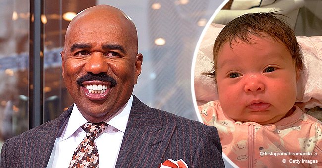 Steve Harvey s Daughter In Law Amanda Shares Photo Update Of Her 
