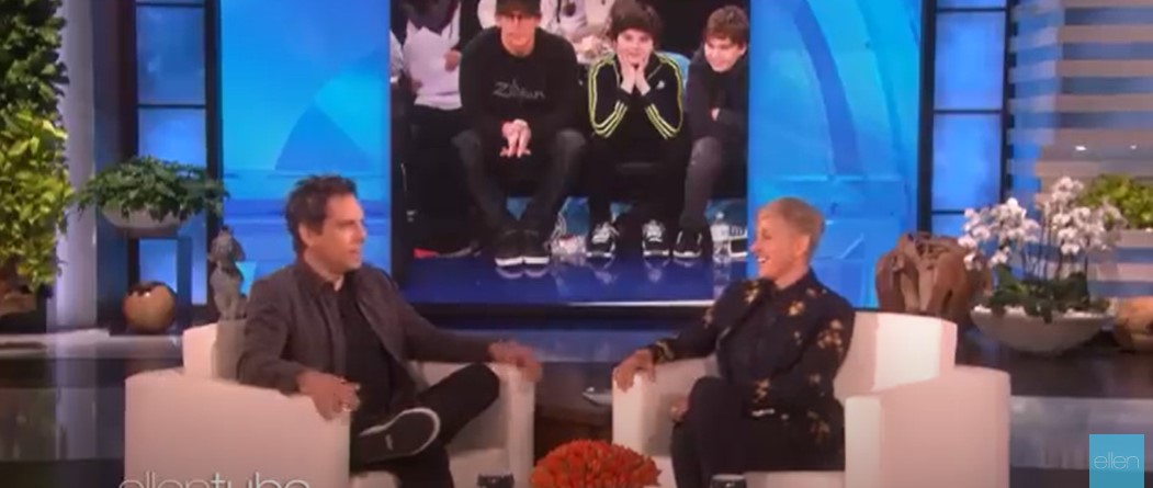 Ben Stiller talking about his son, Quinlin Stiller, with Ellen DeGeneres on March 22, 2019, on "The Ellen DeGeneres Show" | Source: YouTube/TheEllenShow