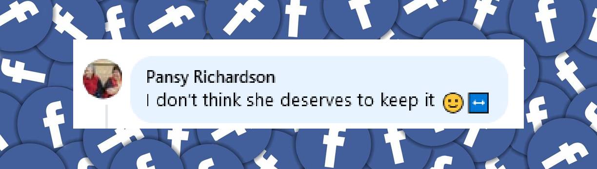 A fan argues that Jennifer Lopez doesn't deserve to keep the item she got after her divorce from Ben Affleck was finalized, from a post dated January 9, 2025 | Source: Facebook/iheartradio