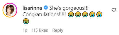 Comments about Kaley Cuoco's daughter | Source: Instagra.com/KaleyCuoco