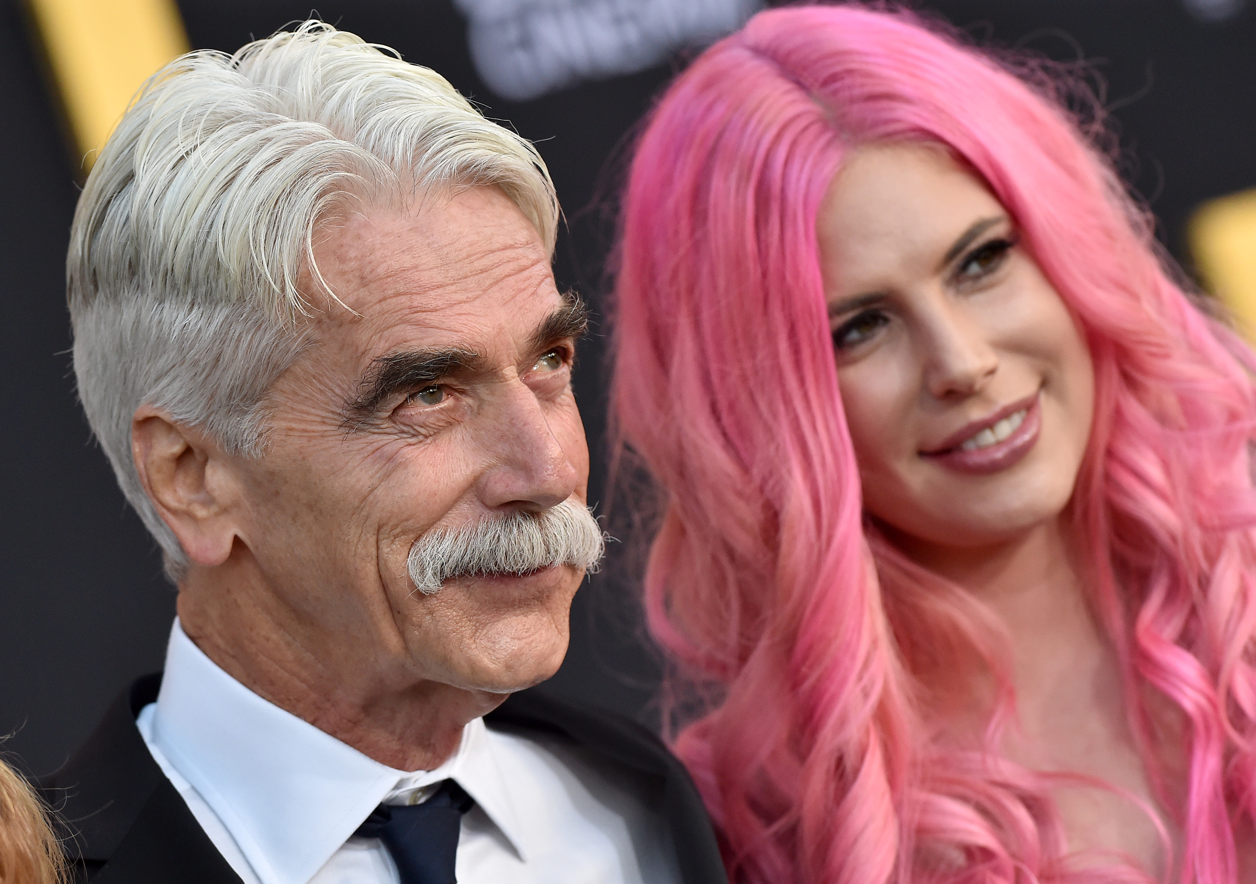 Sam Elliott and his daughter Cleo at the premiere of "A Star Is Born" in California in 2018 | Source: Getty Images