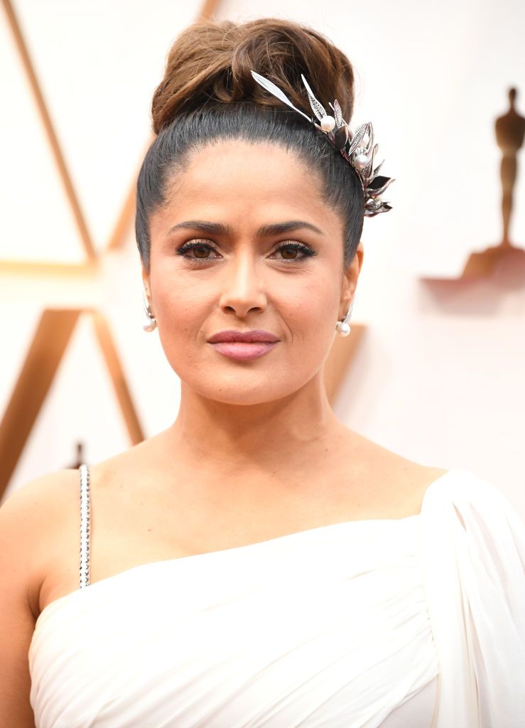 Salma Hayek at the 92nd Annual Academy Awards at Hollywood and Highland on February 09, 2020 in Hollywood, California. | Source: Getty Images