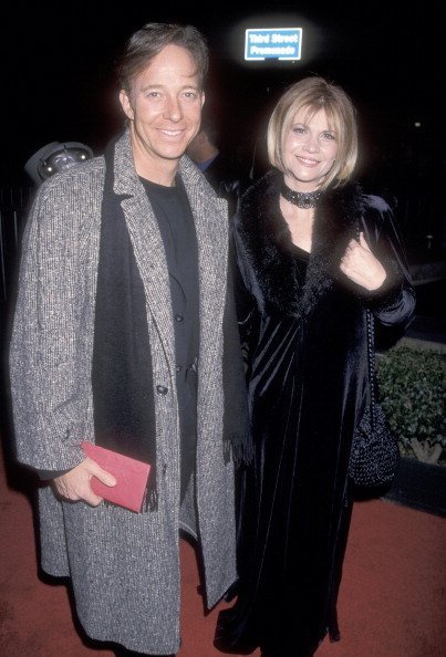 Markie Post and husband Michael A. Ross attend the "Mighty Joe Young" Santa Monica Premiere on December 10, 1998 | Photo: Getty Images