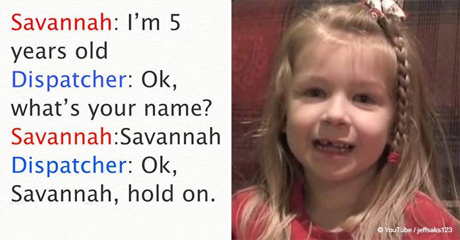 Little girl calls 911 to save dad's life, but her hilarious confession to dispatcher goes viral