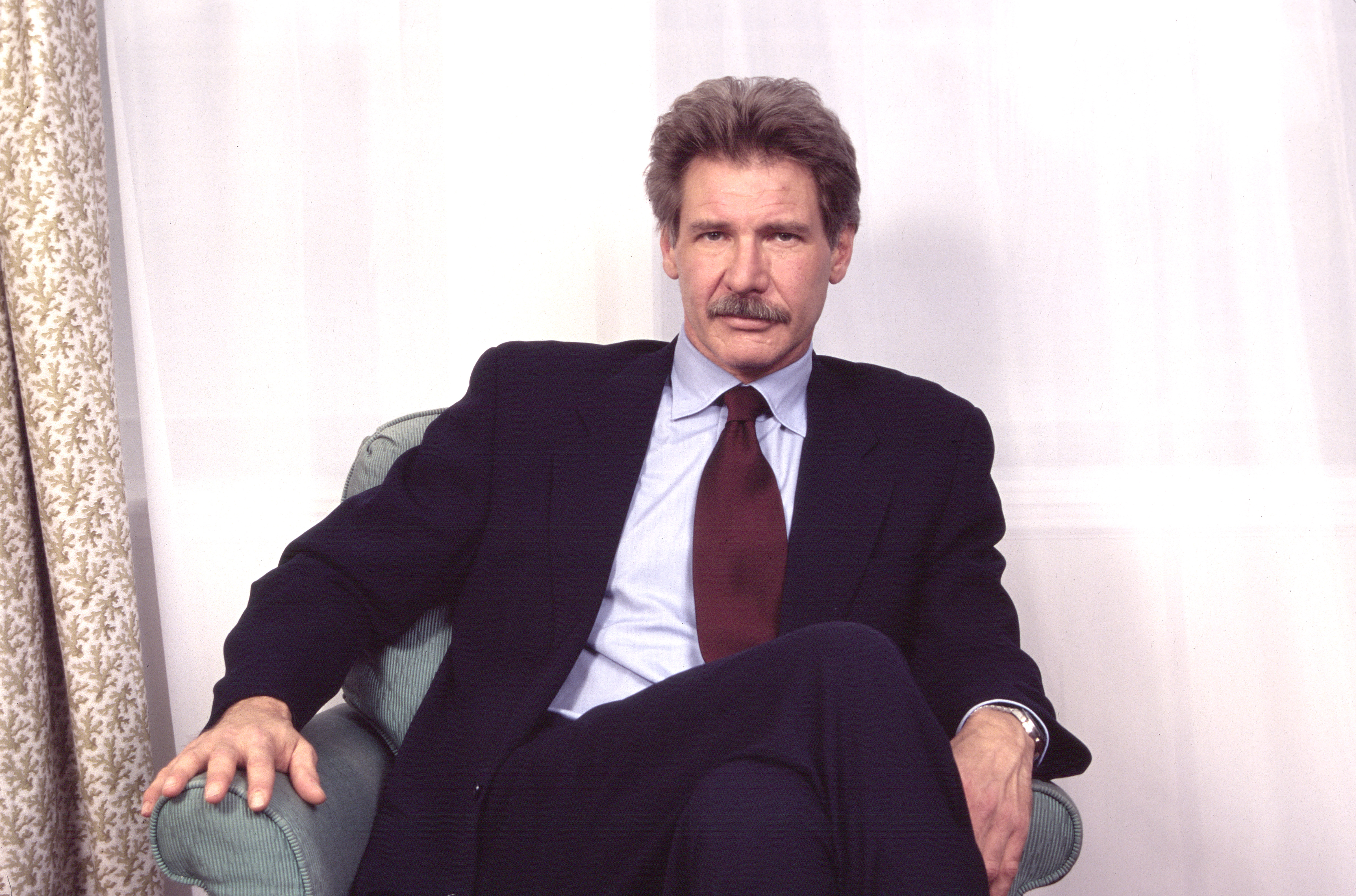 Harrison Ford at the Essex House, New York, New York, November 20, 1995 | Source: Getty Images