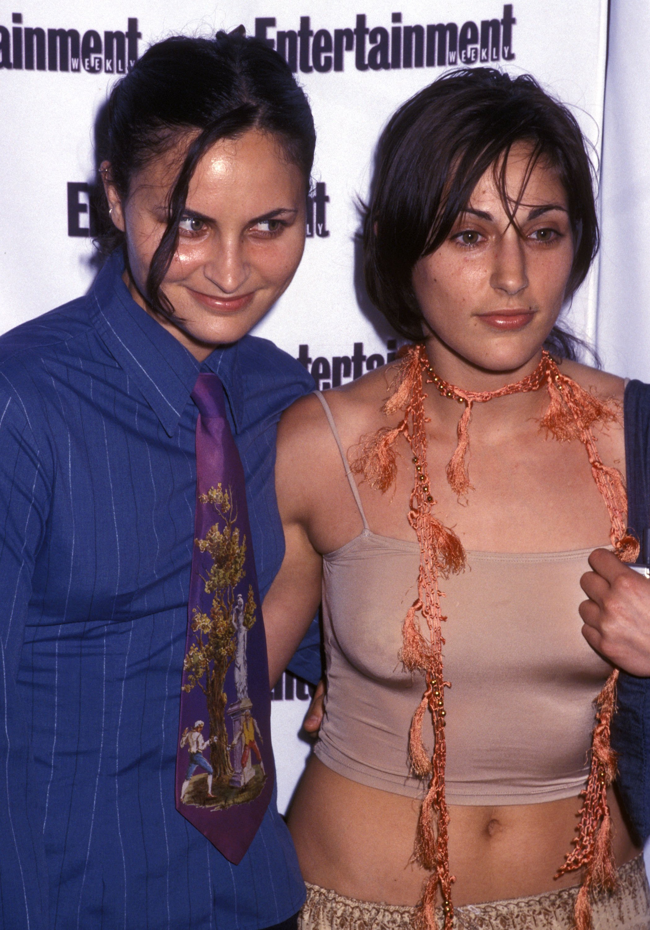 Rain Phoenix and Summer Phoenix attend the Entertainment Weekly’s First Annual It List Party on June 24, 2002, at Milk Studios in New York City. | Source: Getty Images