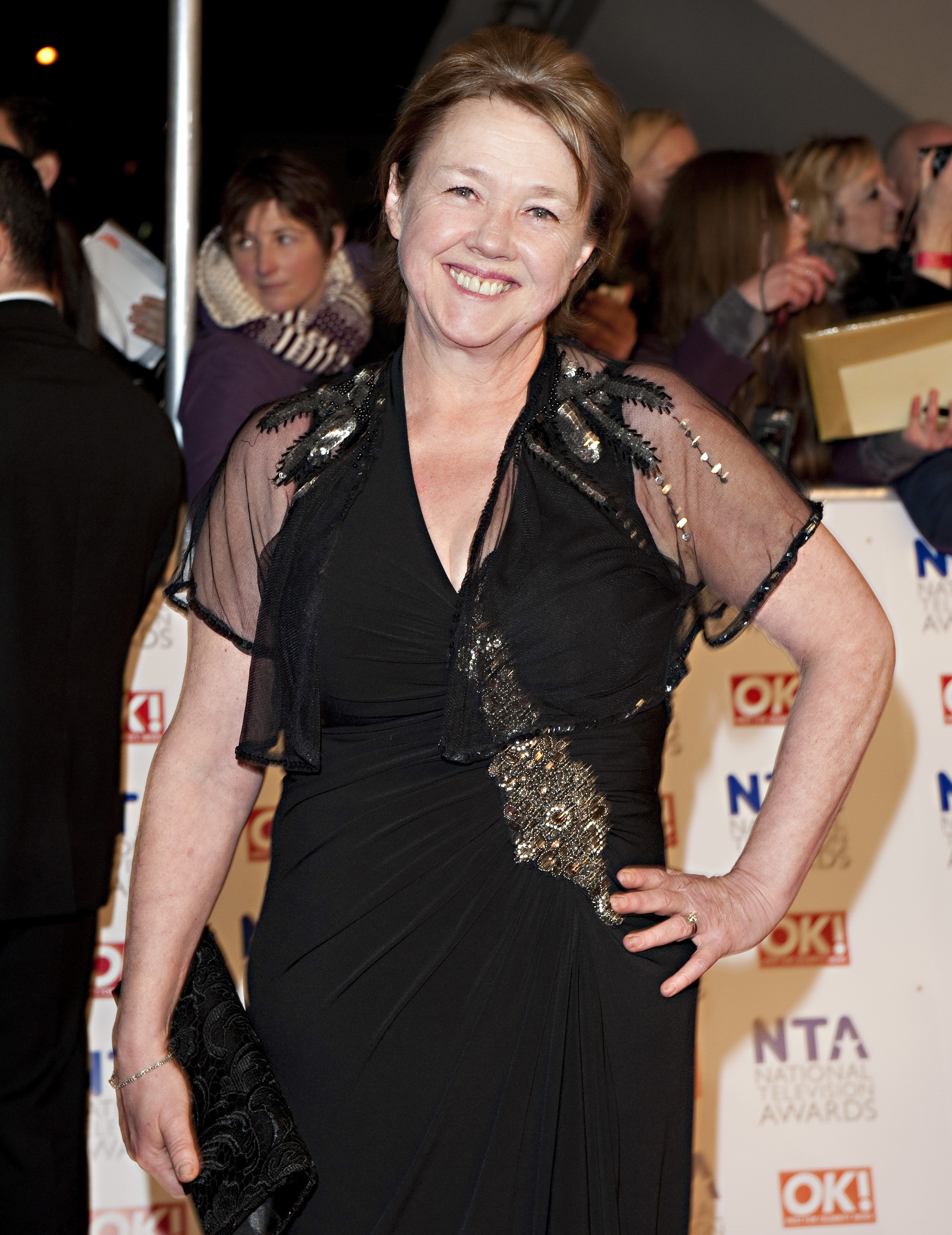 Pauline Quirke at The National Television Awards at The O2 Arena on January 25, 2012, in London, England. | Source: Getty Images