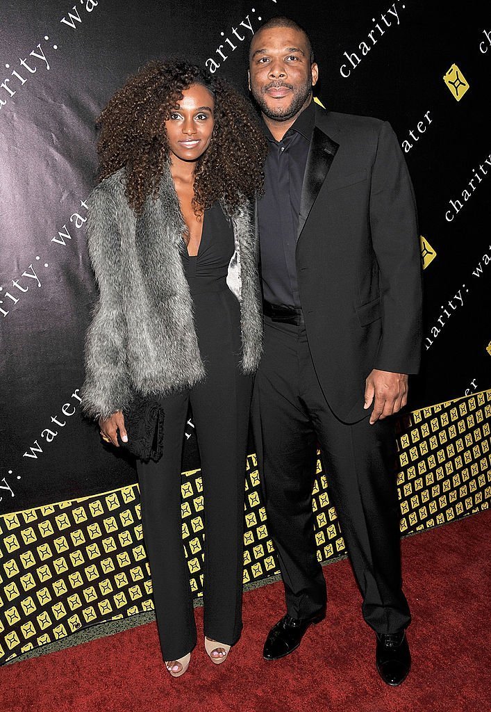 Model Gelila Bekele (L) and writer/director Tyler Perry attend the 6th Annual Charity: Ball to benefit charity:water at the 69th Regiment Armory. | Photo: Getty Images