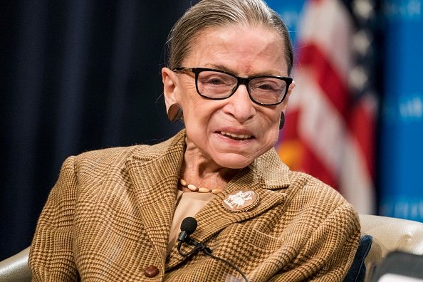 Ruth Bader Ginsburg at the Georgetown University Law Center on February 10, 2020 in Washington, DC. | Photo: Getty Images