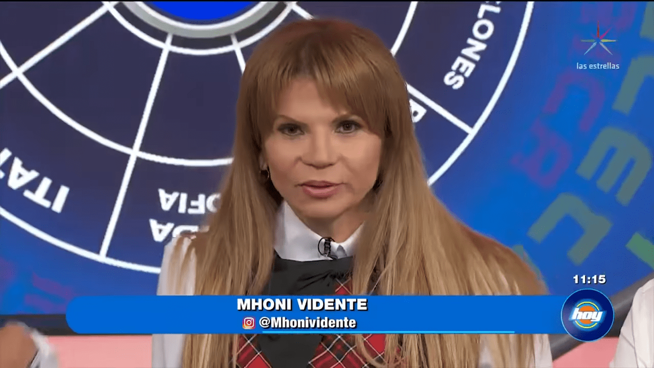 Mhoni revela el futuro | Imagen tomada de: YouTube / Hoy Mhoni revela el futuro | Imagen tomada de: YouTube / Hoy