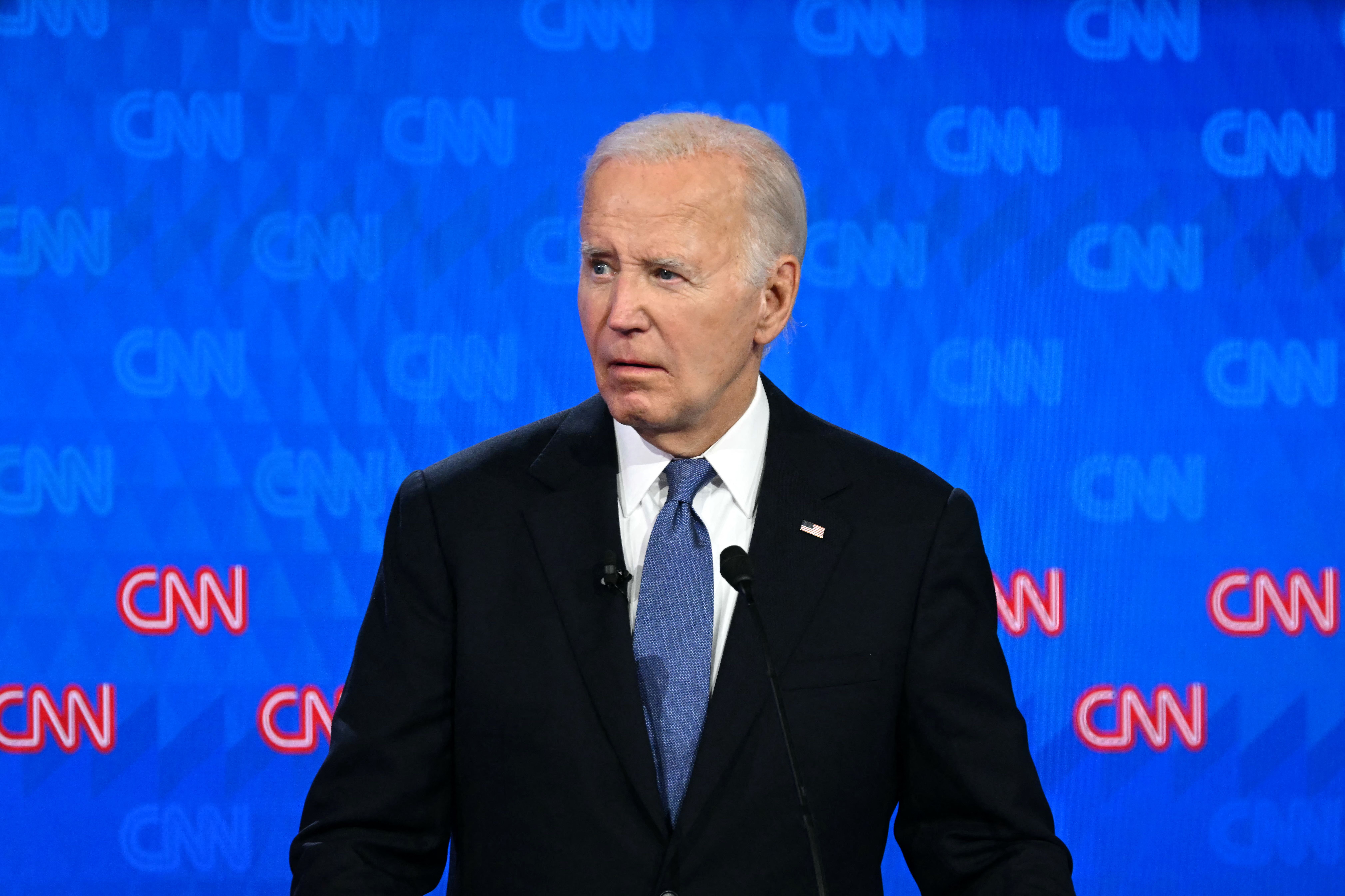 Joe Biden participates in the first presidential debate of the 2024 presidential elections in Atlanta, Georgia, on June 27, 2024 | Source: Getty Images