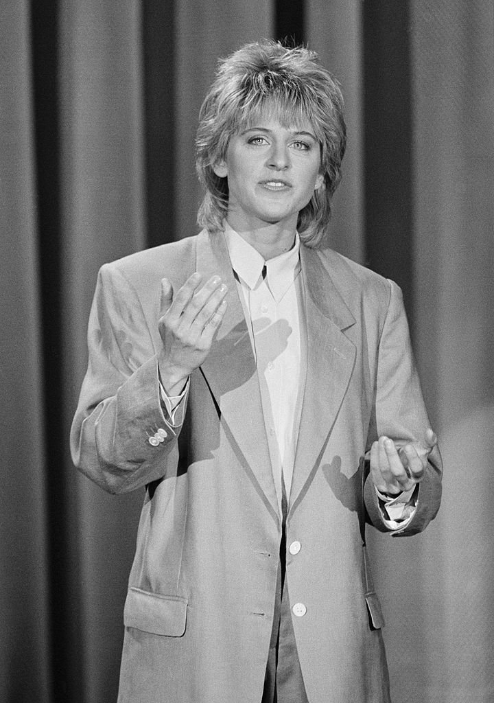 Ellen DeGeneres on The Tonight Show with Johnny Carson, aired on May 21, 1987. | Photo: Getty Images