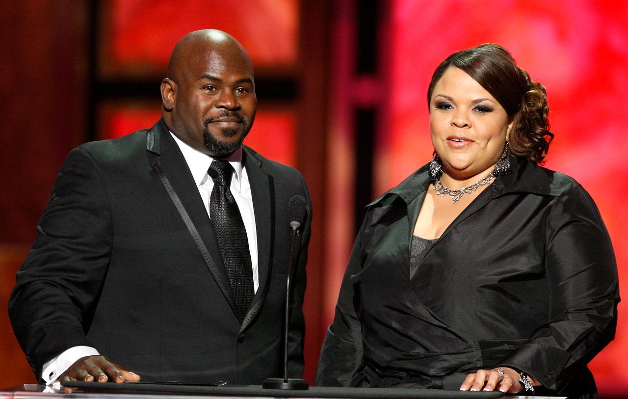 David Mann and Tamela Mann at the 40th NAACP Image Awards held at the Shrine Auditorium on February 12, 2009. | Photo: Getty Images