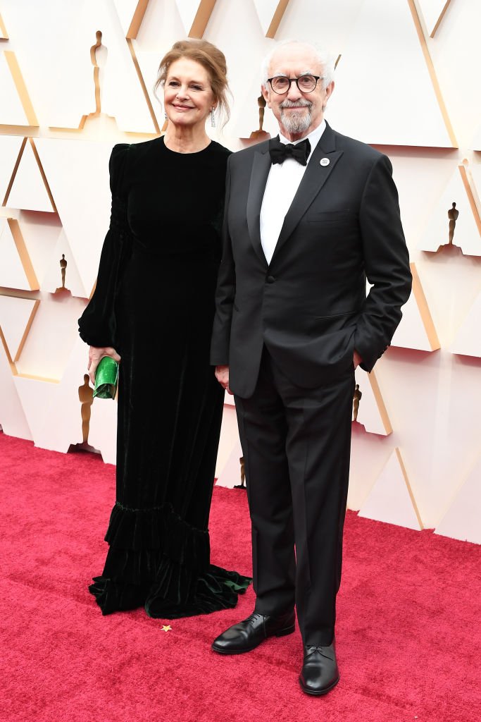 Jonathan Pryce and wife Kate Fahy at the Oscars ceremony on February 09, 2020 in Hollywood, California | Photo: Getty Images