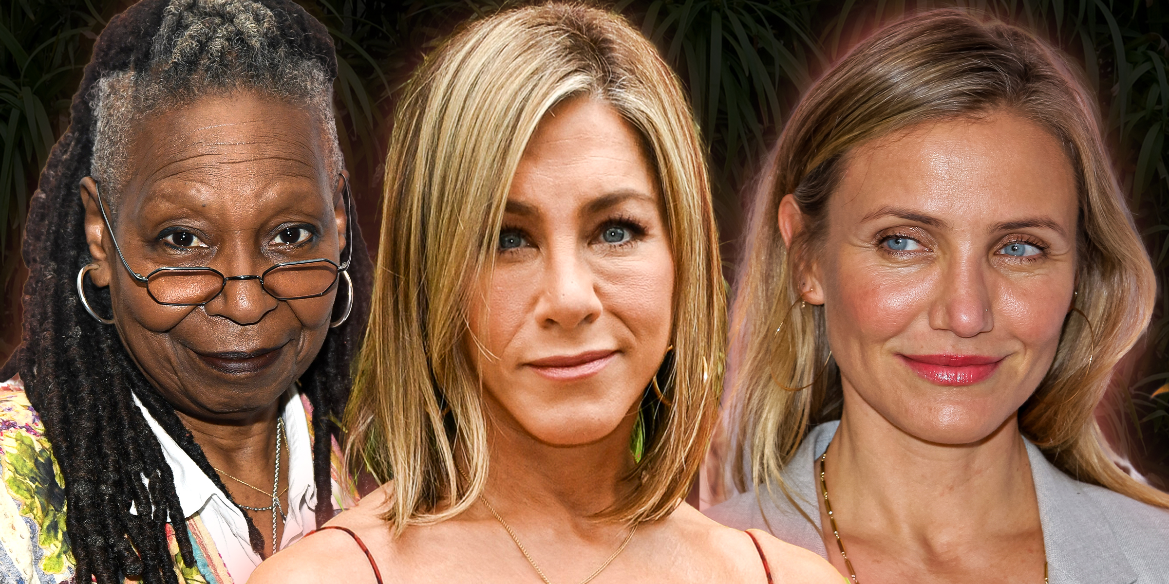 Whoopi Goldberg | Jennifer Aniston | Cameron Diaz | Source: Getty Images