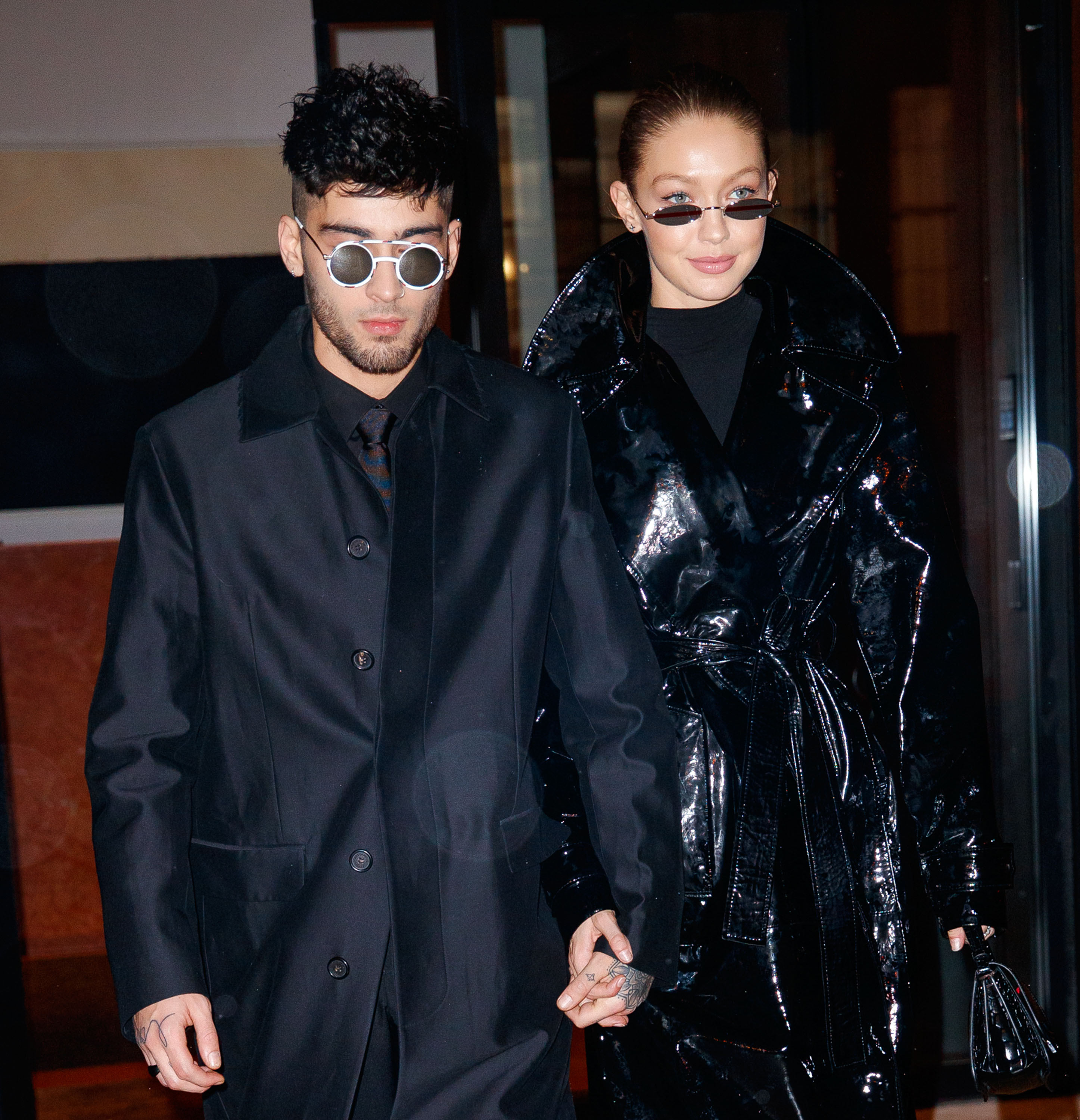 Zayn Malik and Gigi Hadid in New York in 2018 | Source: Getty Images