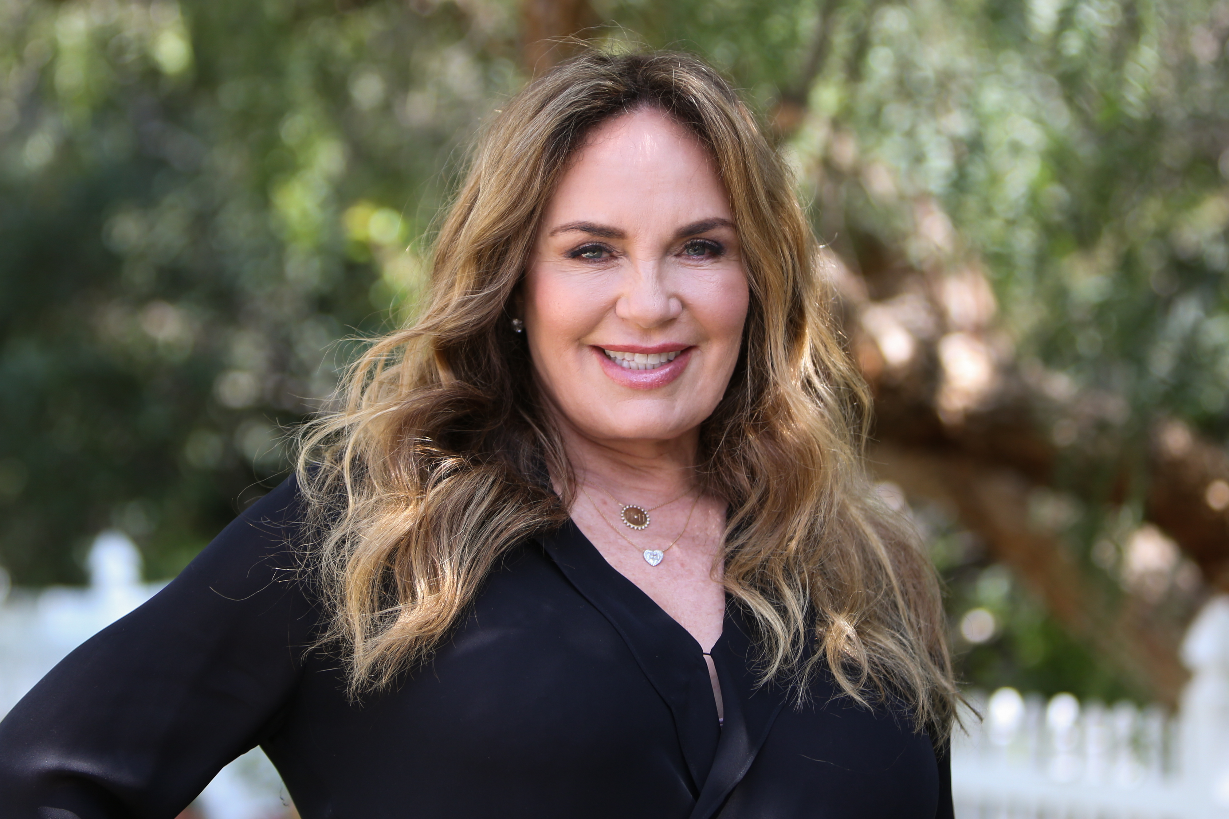 Actress Catherine Bach visits Hallmark's "Home & Family" at Universal Studios Hollywood on March 22, 2019 in Universal City, California. | Source: Getty Images