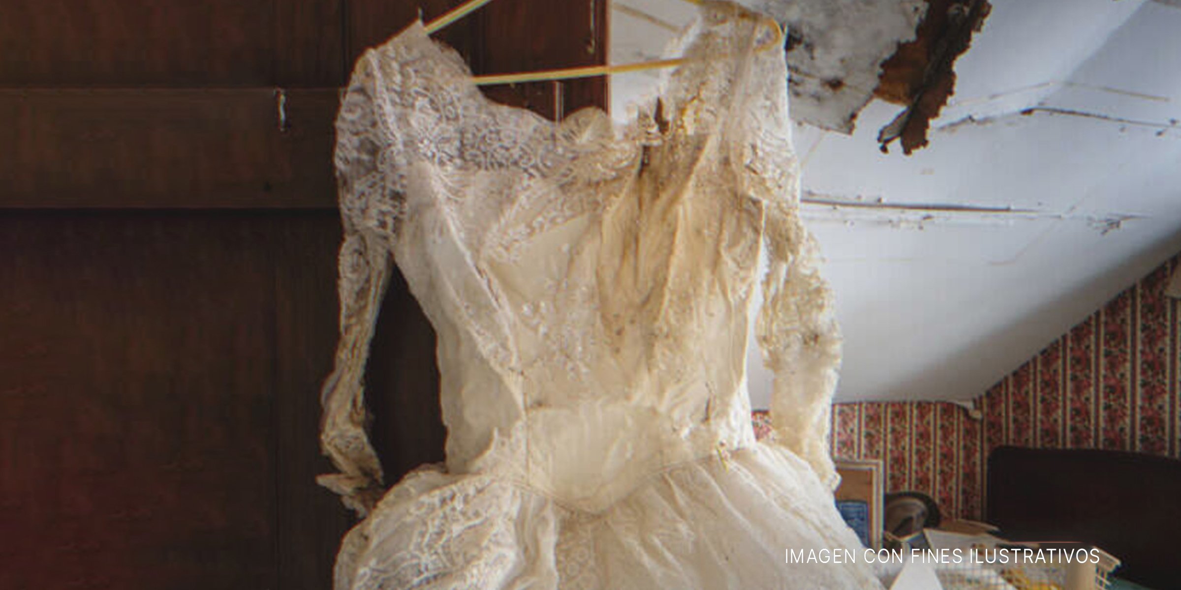 Viejo vestido de novia. | Foto: Shuttershock