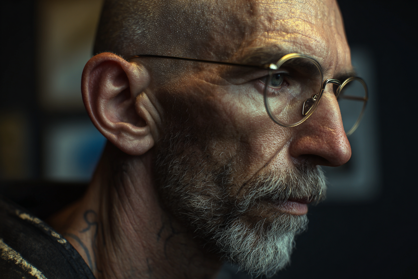 A man in glasses | Source: Midjourney