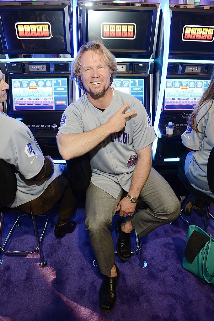 Kody Brown during the tournament event for charities at the 15th annual Global Gaming Expo on September 29, 2015, in Las Vegas | Photo: Getty Images