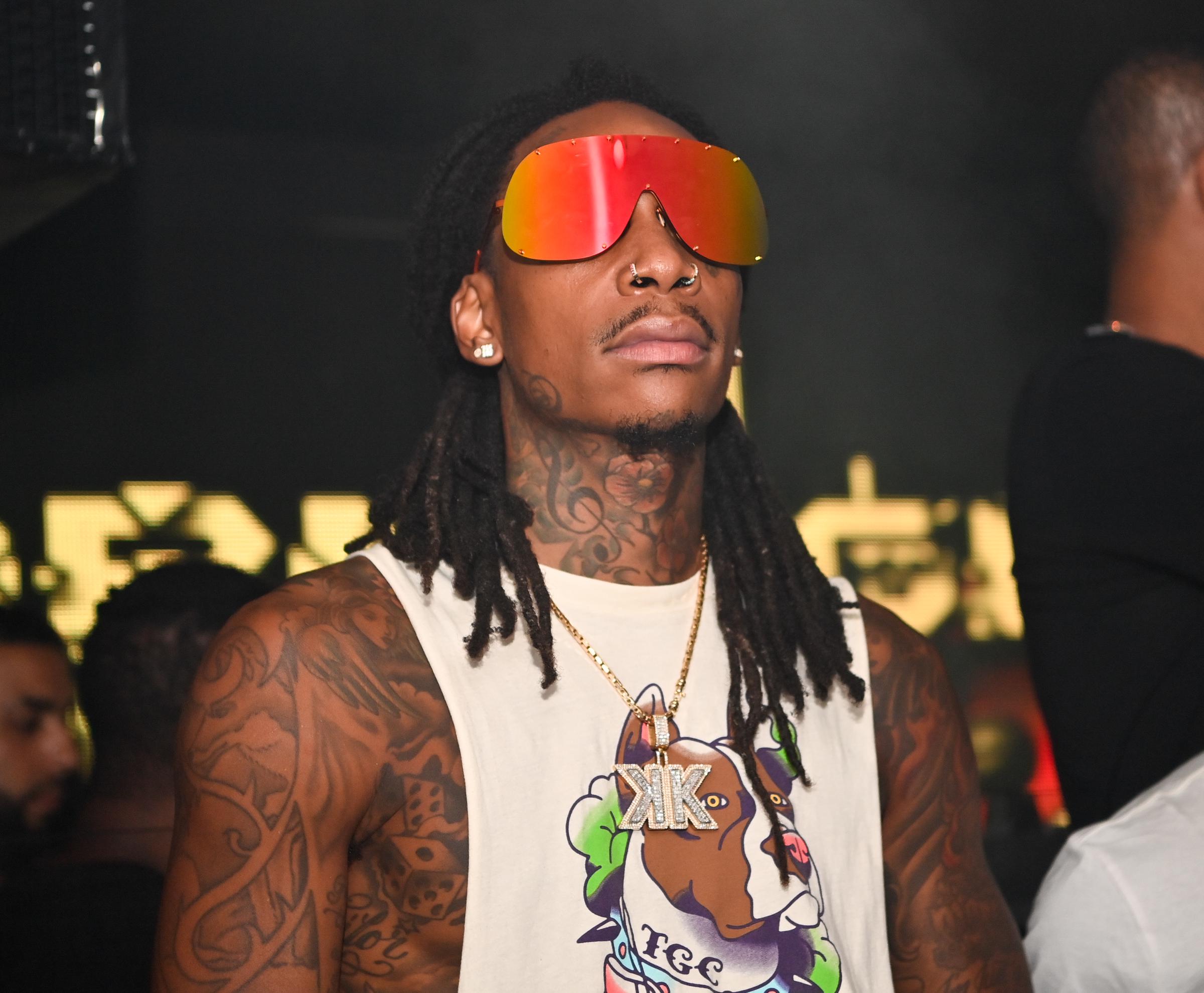 Wiz Khalifa during Rumor Friday's at Red Martini on August 12, 2022, in Atlanta, Georgia. | Source: Getty Images