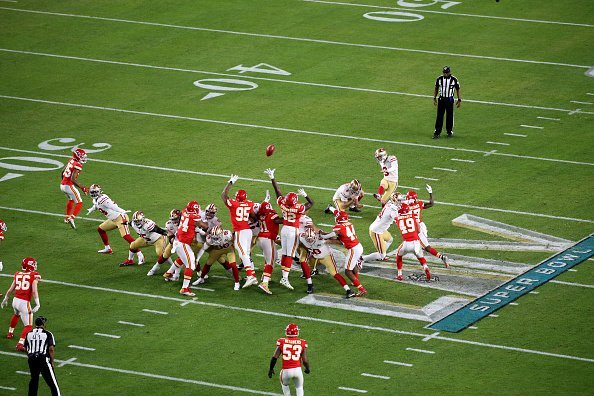 Photo of a NFL game between San Francisco 49ers and Kansas City Chiefs, Super Bowl LIV | Photo: Getty Images