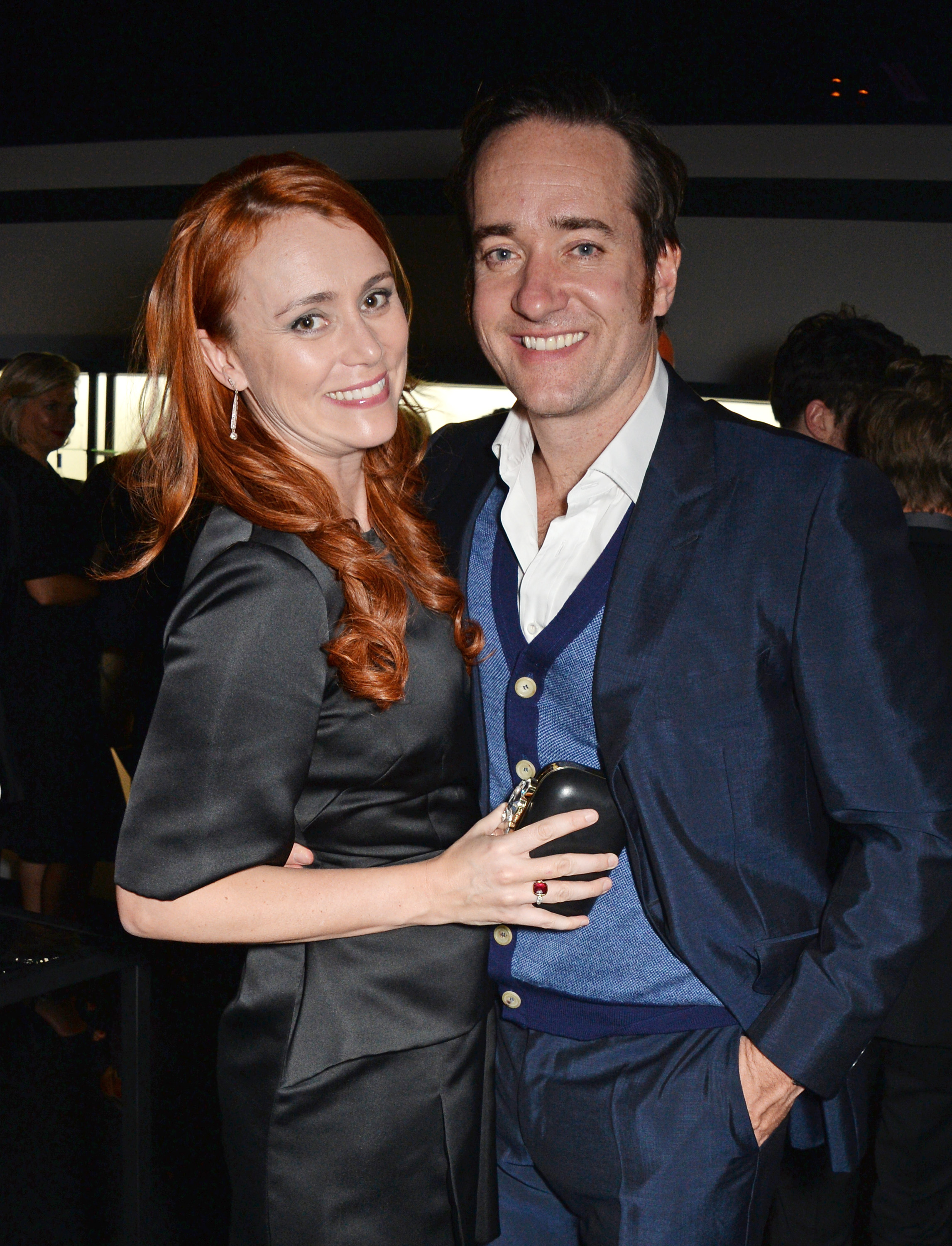 Keeley Hawes and Matthew Macfadyen attend the BFI London Film Festival IWC Gala Dinner in honour of the BFI at Battersea Evolution Marquee on October 7, 2014, in London, England. | Source: Getty Images