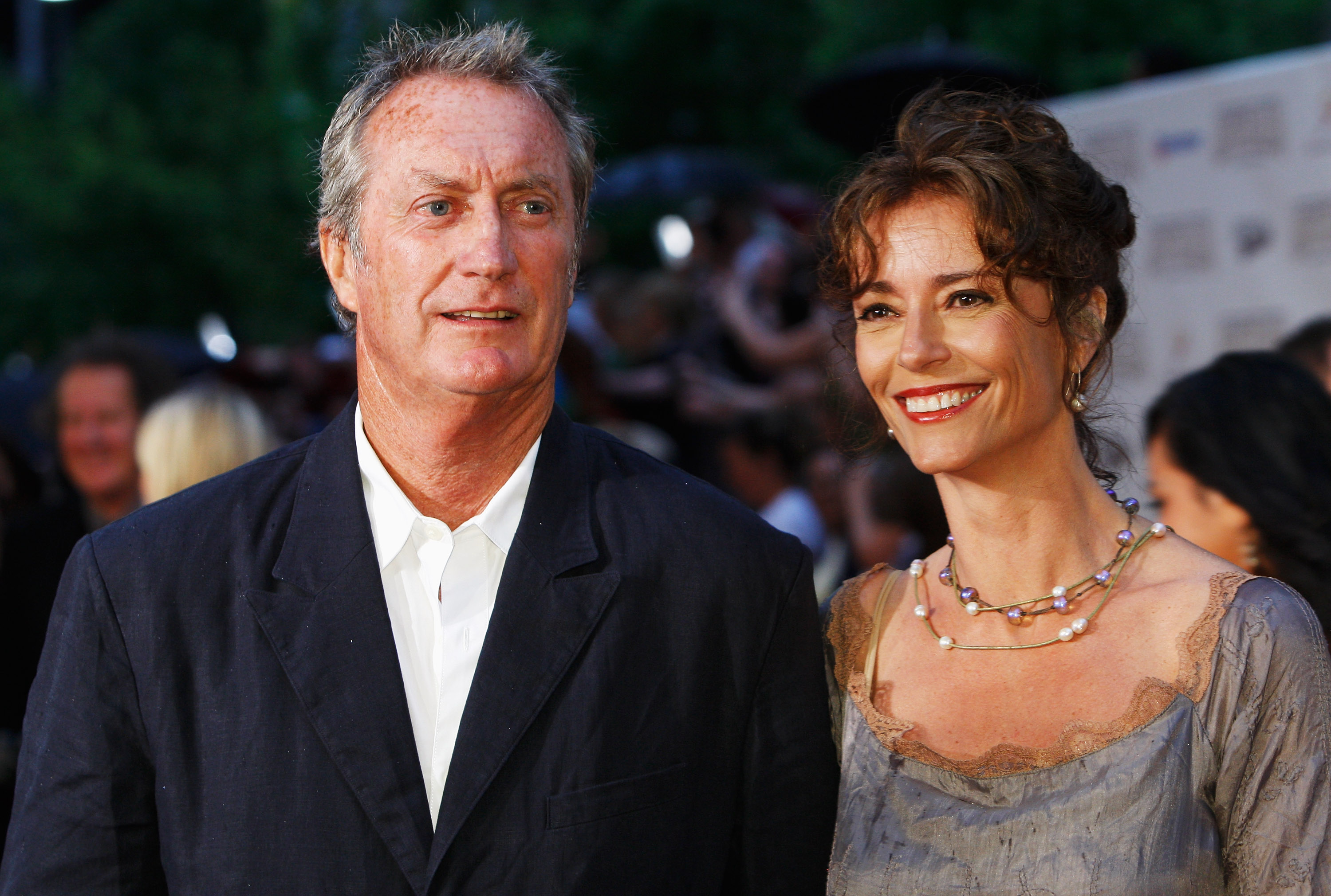 Bryan Brown and Rachel Ward arrive at the world premiere of "Australia' at the George Street Greater Union Cinemas on November 18, 2008 in Sydney, Australia | Source: Getty Images