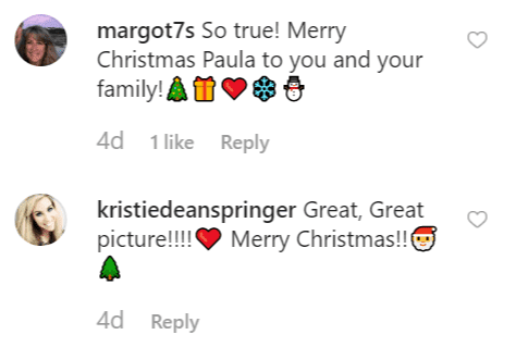 Fan comments on Paula's post | Instagram: @pauladeen_official