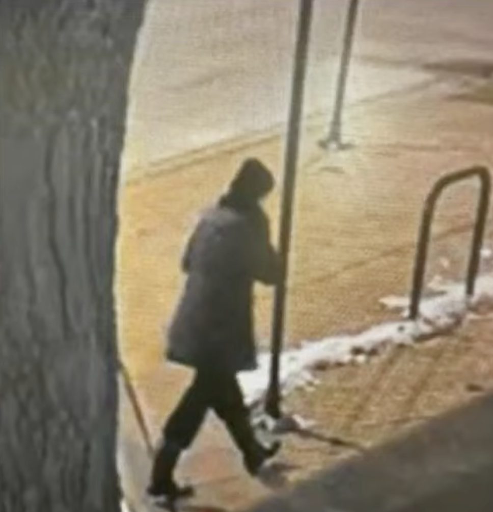 Linda Brown captured on surveillance camera on Jan. 3 | Source: Youtube.com/@FOX32