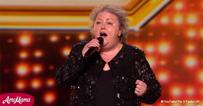 Jacqueline Faye, 53, stunned the 'X-Factor' judges with her wonderful performance