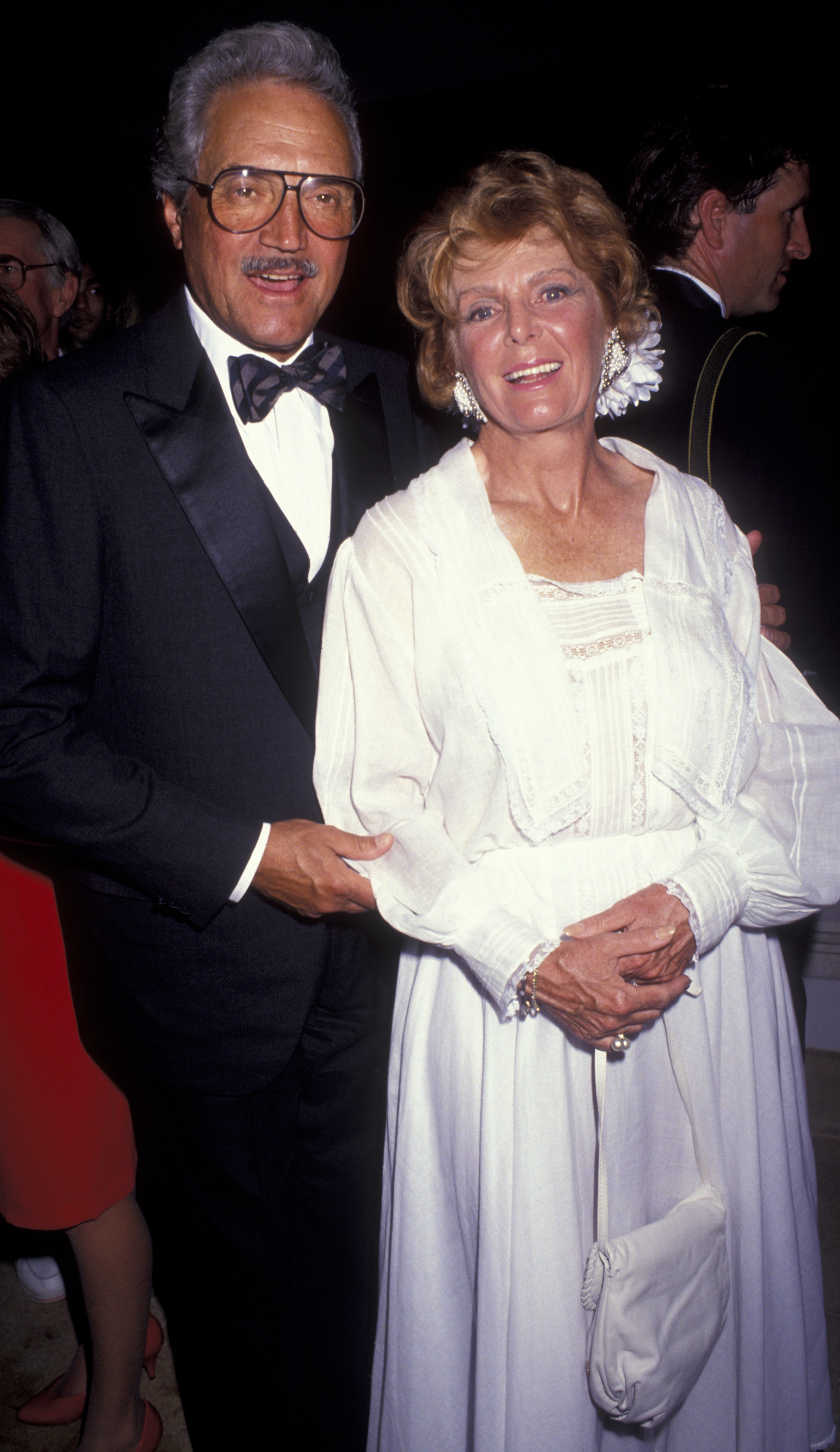 Hal Linden and Frances Martin at the Mauna Lani Celebrity Sports Invitational Dinner Gala in 1991. | Source: Getty Images