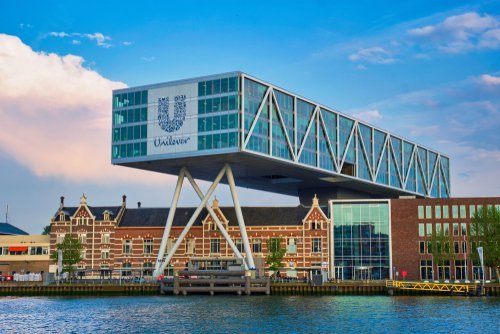 Unilever Bestfoods headquarters building De Brug. | Source: Shutterstock