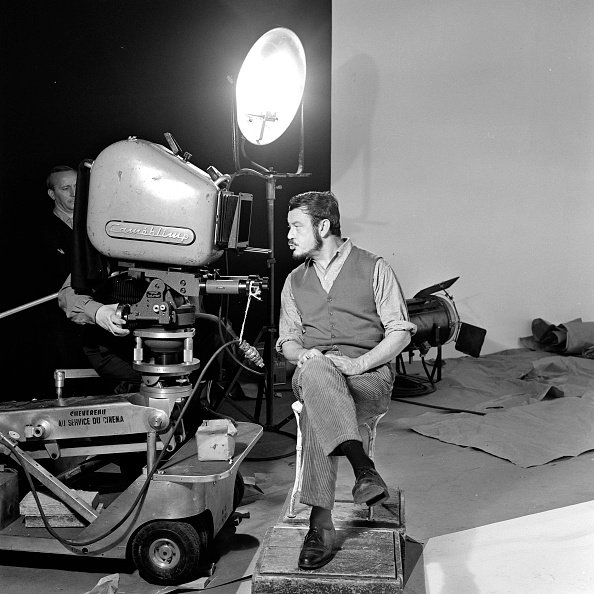 Boby Lapointe sur le tournage du film "Raisins verts" |Photo : Getty Images.