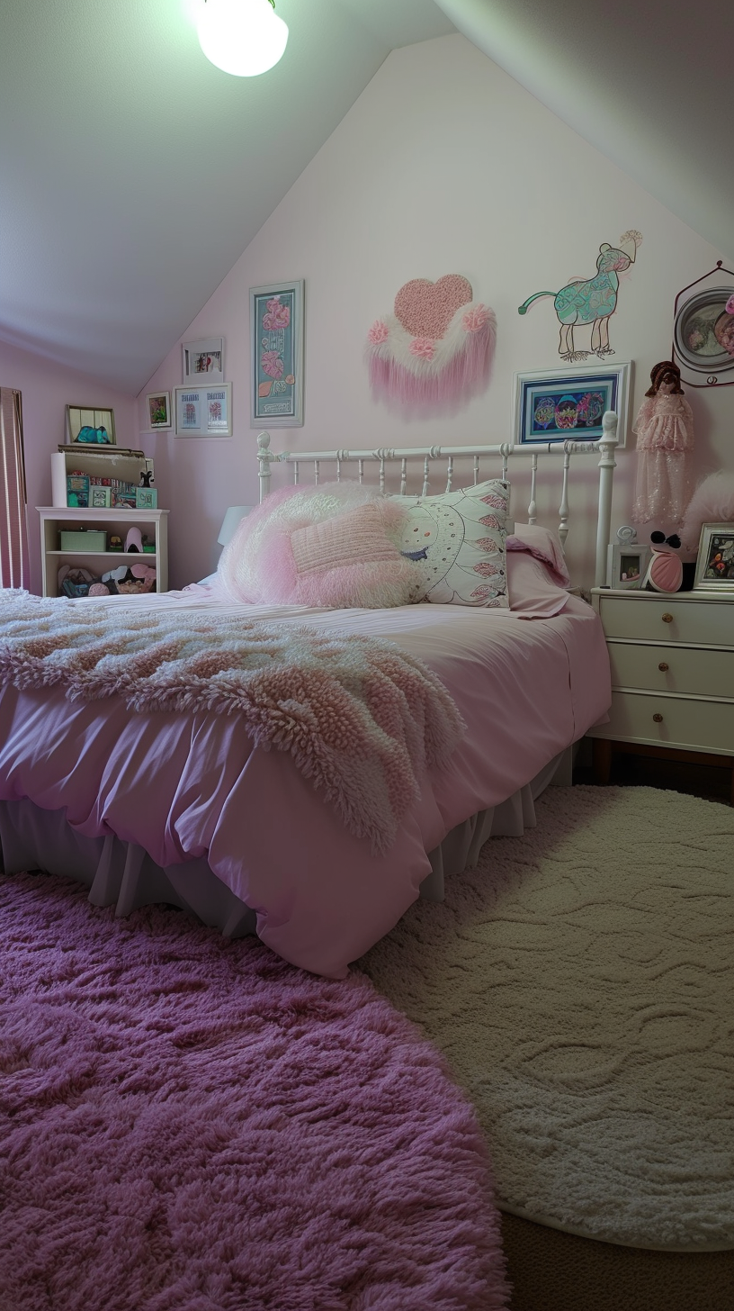 A little girl's bedroom | Source: Midjourney