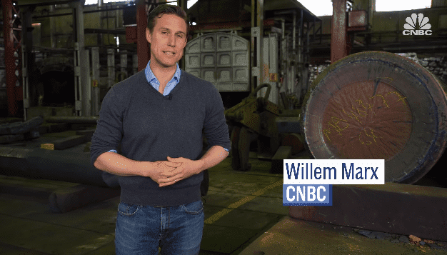 Willem Marx, Catherine Middleton's former boyfriend | Photo: YouTube/CNBC International