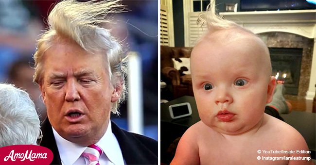 Meet President Trump’s grandson Luke who is said to noticeably resemble his grandad