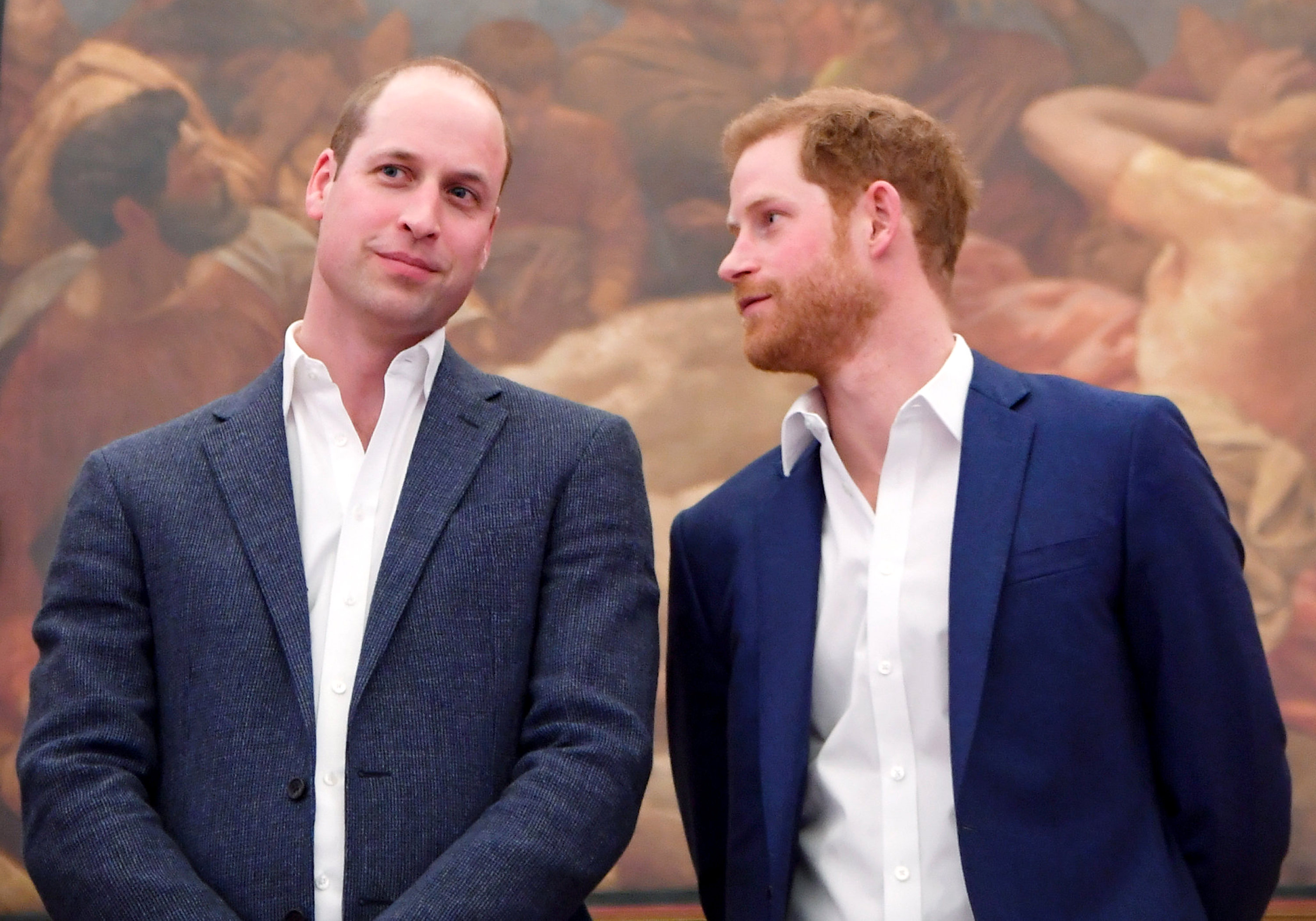 Prince William and Prince Harry attend the opening of the Greenhouse Sports Centre in London on April 26, 2018 | Source: Getty Images