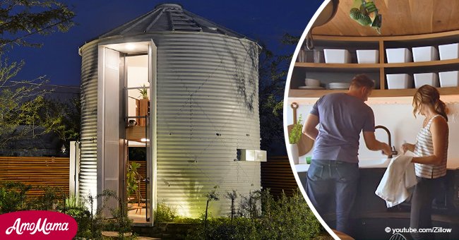 Pareja convirtió viejo granero en un hogar pequeño y acogedor, y su interior es único y fascinante