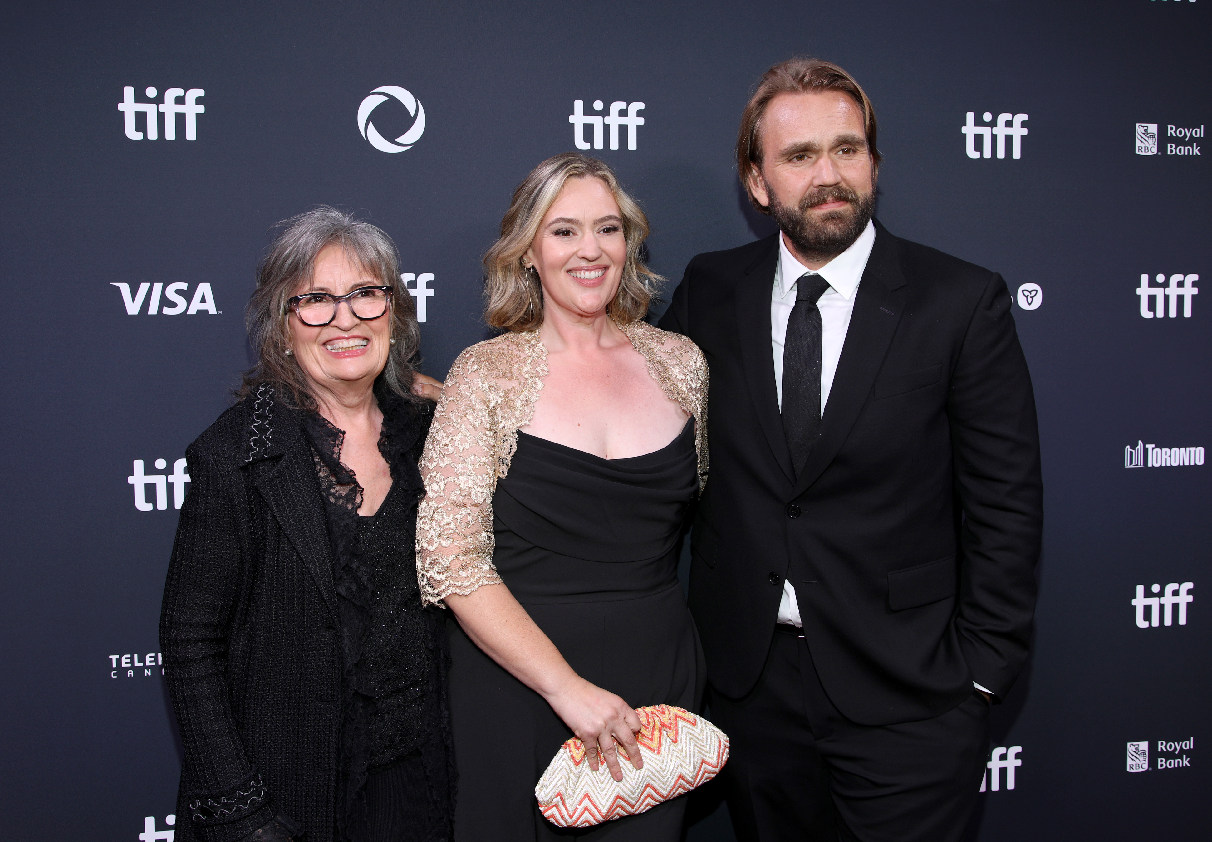 Rosemary Candy, Jennifer Candy, and Christopher Candy attend the premiere of "John Candy: I Like Me" during the 2025 Toronto International Film Festival at Roy Thomson Hall on September 4, 2025. in Toronto, Ontario. | Source: Getty Images