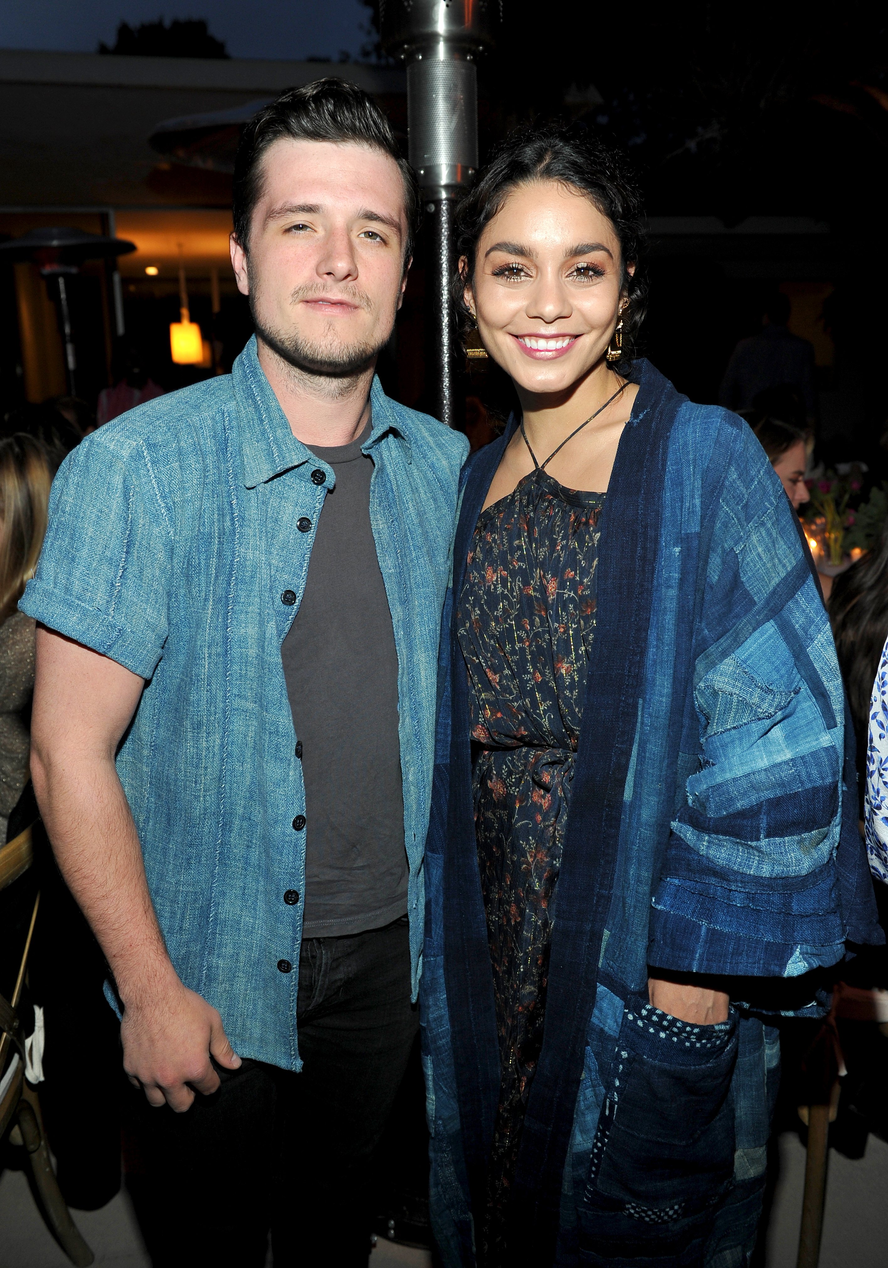 Josh Hutcherson and Vanessa Hudgens at a private residence on May 11, 2016, in Beverly Hills, California. | Source: Getty Images
