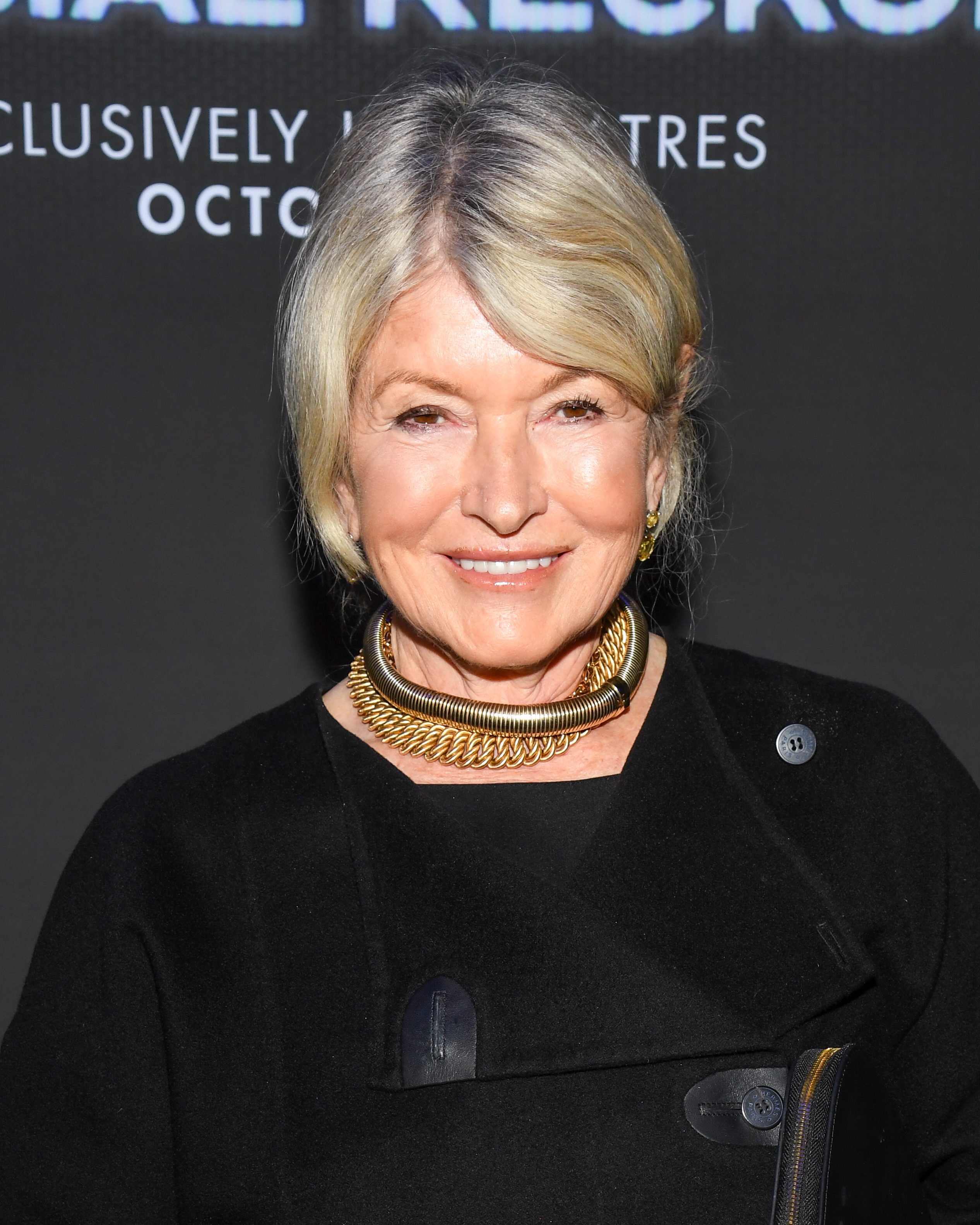 Martha Stewart at the world premiere of Columbia Pictures' "The Social Reckoning" on October 4, 2026 in New York | Source: Getty Images