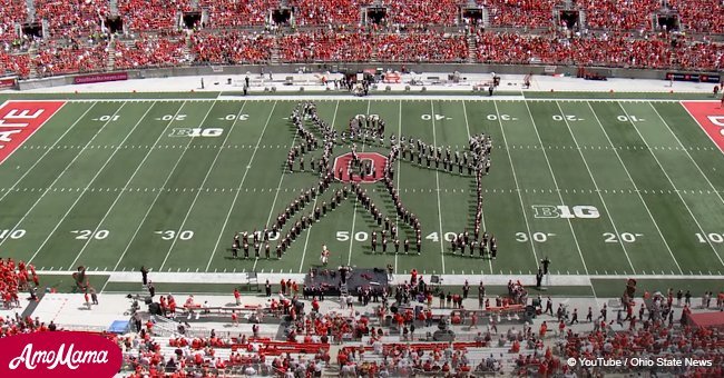 Watch a marching band from Ohio pay amazing tribute to Freddie Mercury