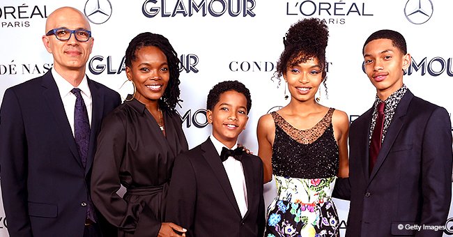 Yara Shahidi of 'Black-ish' Stuns with Her Whole Family at 2019 Glamour ...