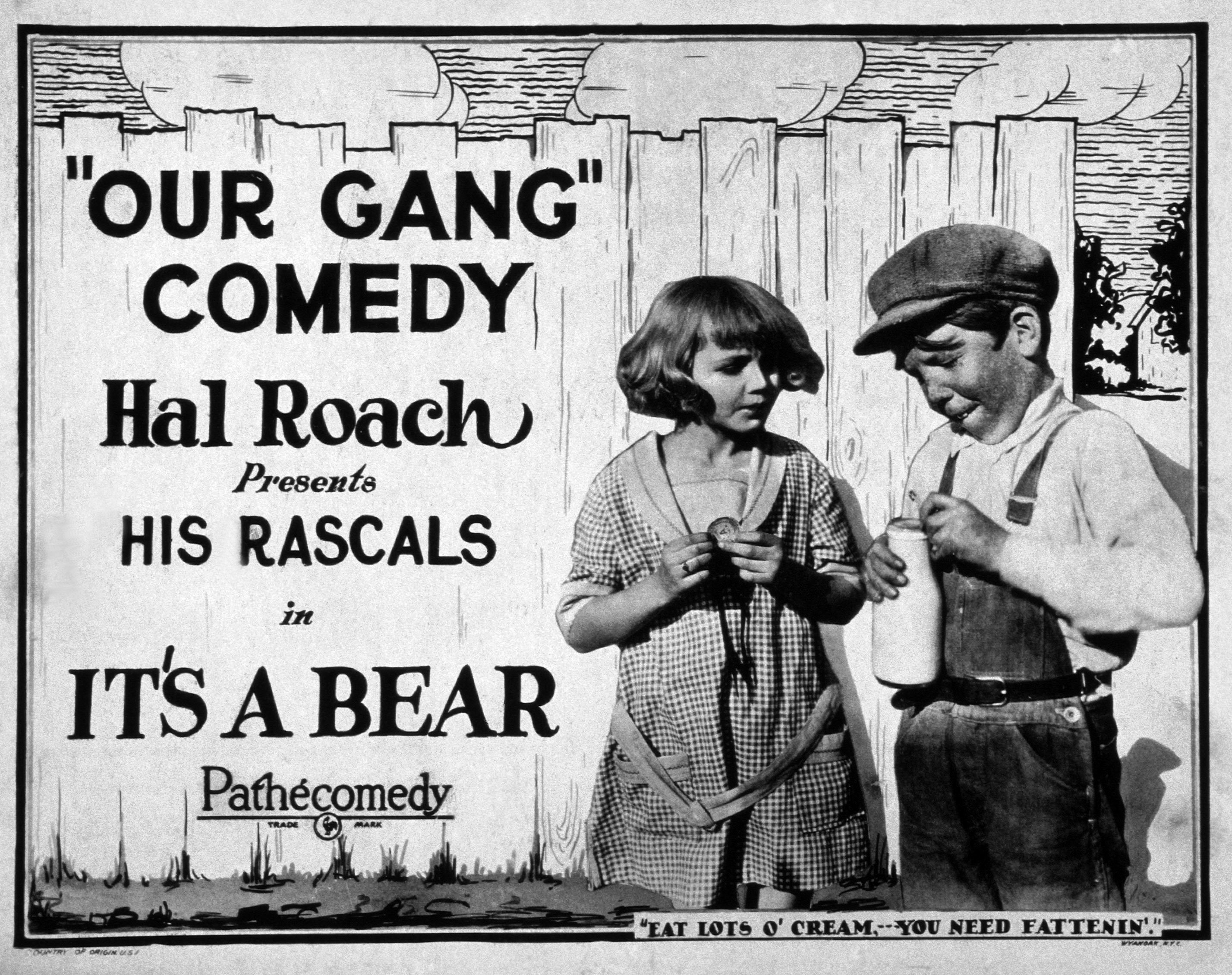 :Our Gang" poster in the '20s | Source: Getty Images