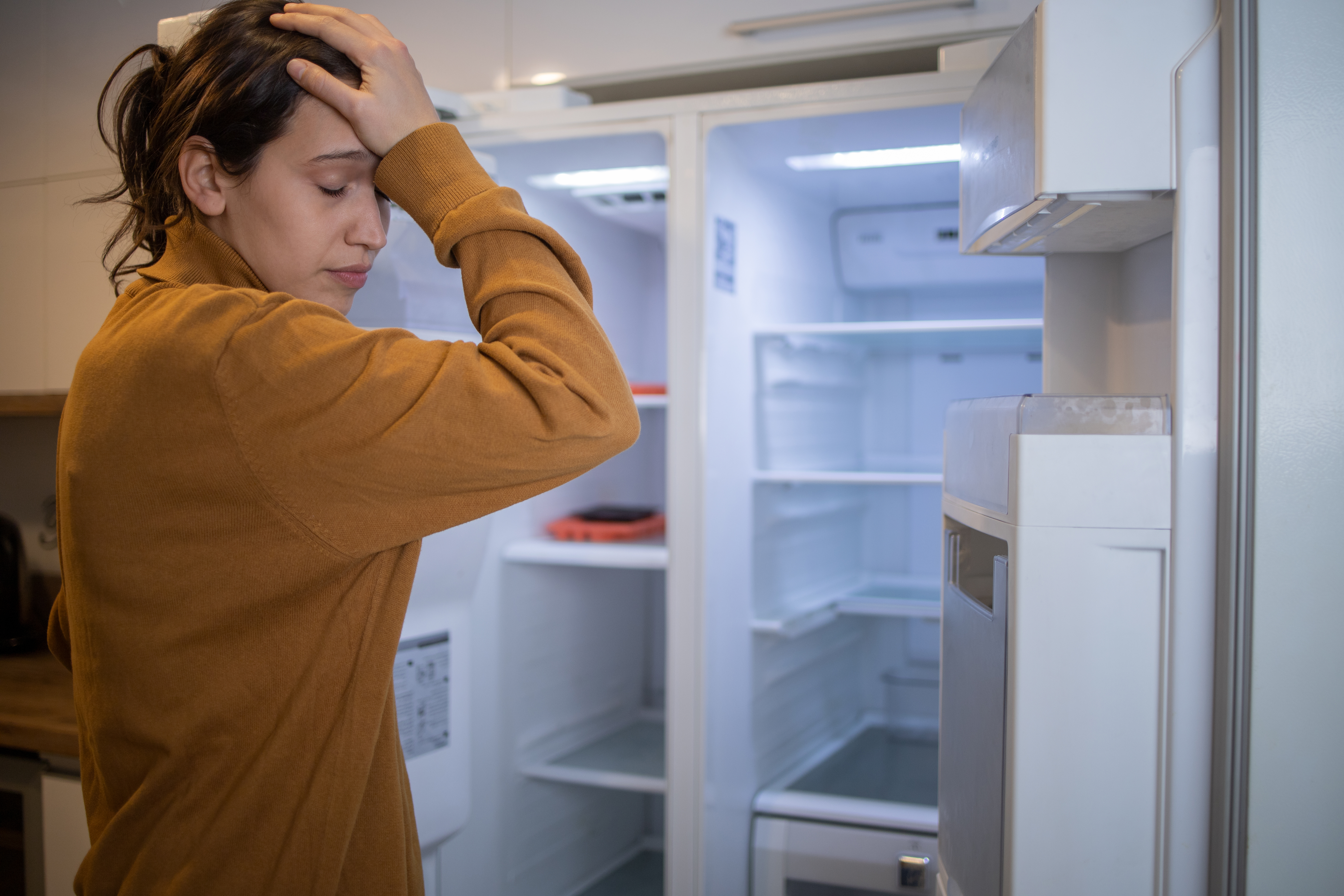 Empty fridge | Source: Getty Images