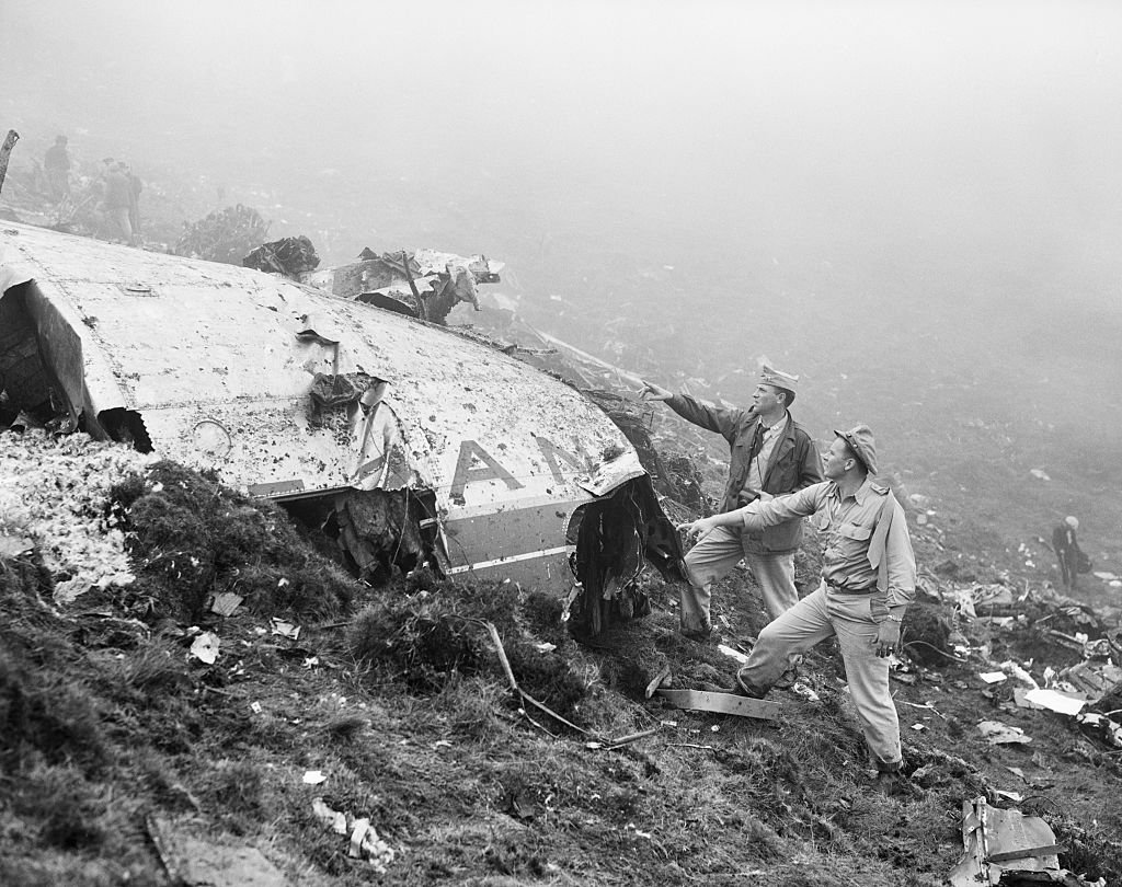 Le crash aérien du vol de Marcel Cerdan | source : Getty Images